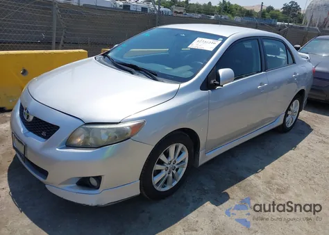 2010 Toyota Corolla S из США, поврежденный, VIN 2T1BU4EE3AC500511
